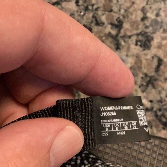 Women's Chaco ZX/2 sandal‎ - 8 - Black/gray/white - Picture 7 of 7